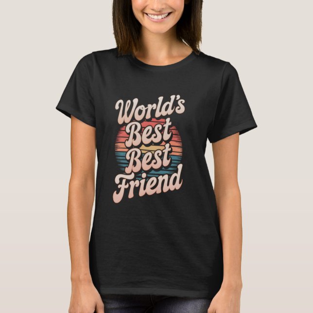 Bester Freund der Welt T-Shirt (Vorderseite)