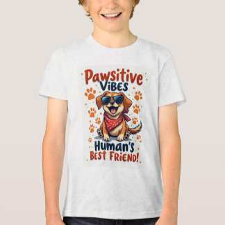 Bester Freund des Menschen Süßer Hund Tri-Blend Shirt