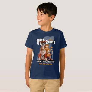 Bester Freund (Dunkelmodus) Kinder T-Shirt