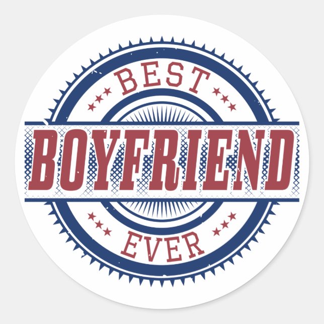Bester Freund Ever Sticker (Vorderseite)
