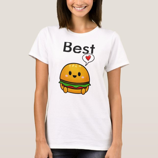 Bester Freund Flow-Panzer T-Shirt (Vorderseite)