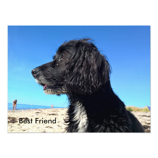 Bester Freund Fotodruck (Vorne)