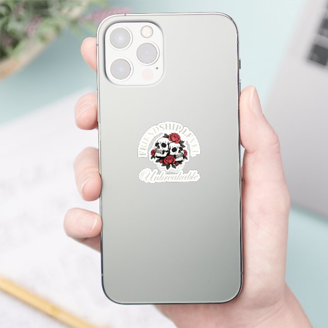 Bester Freund, Freundschaftslevel: Unzerbrechlich, Aufkleber (Telefon)