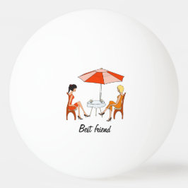 Bester Freund für immer Tischtennisball