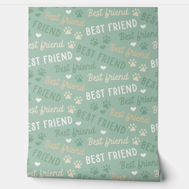 Bester Freund grün entfernt Tapete (Abrollen)