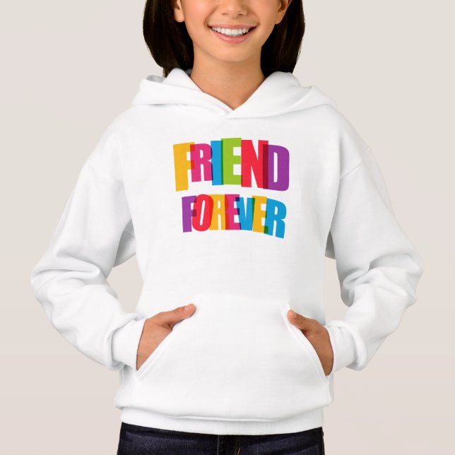 Bester Freund Hoodie (Vorderseite)