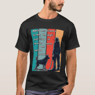 Bester Freund Hund, Katze oder Haustier Vintage fü T-Shirt