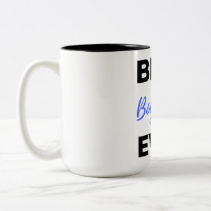 Bester Freund je Black Zweifarbige Tasse