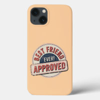 Bester Freund je! Zugelassenes Textdesign
