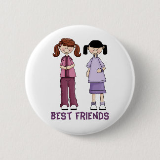 Bester Freund-Knopf Button