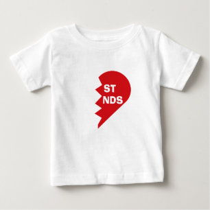 Bester Freund-Matching-Set von zwei Baby T-shirt