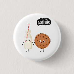 Bester Freund Milch & Keks Button