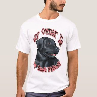 Bester Freund-Schwarz-Labrador-Shirt T-Shirt