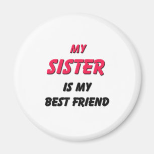 Bester Freund-Schwester Magnet
