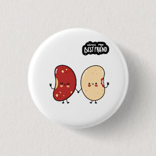 Bester Freund Süßes Essen Button