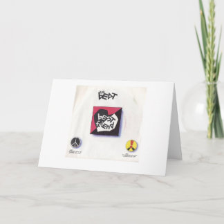 Bester Freund-Valentinsgruß-Karte Feiertagskarte