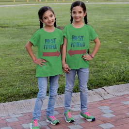 Bester Freund-Zeiger Roter Pfeil T-Shirt