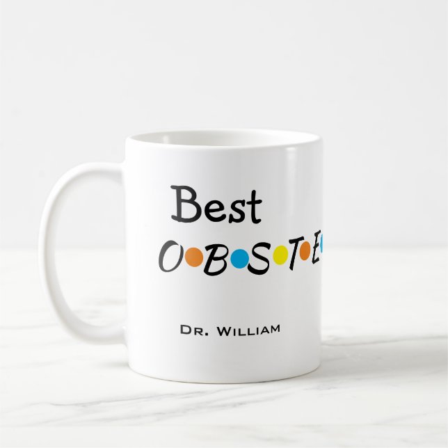 Bester freundlicher Obstetriker je Kaffeetasse (Links)