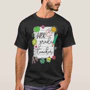 Bester Fünfter Lehrer T-Shirt