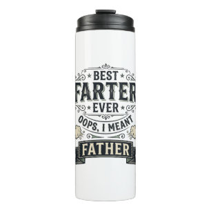 Bester Furzer Allerlustigstes Vatert-Shirt Design_ Thermosbecher