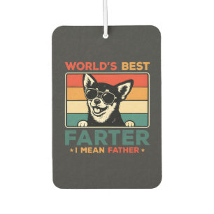 Bester Furzer der Welt, ich meine, lustiger Vater, Autolufterfrischer