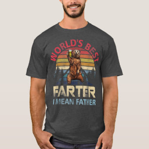 Bester Furzer der Welt, ich meine Vater, Vintage-B T-Shirt