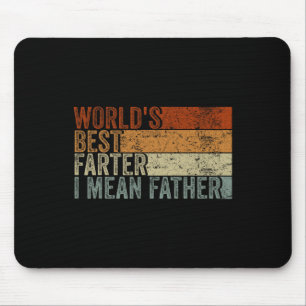 Bester Furzer Ich meine Vater Männer Vintage Vater Mousepad