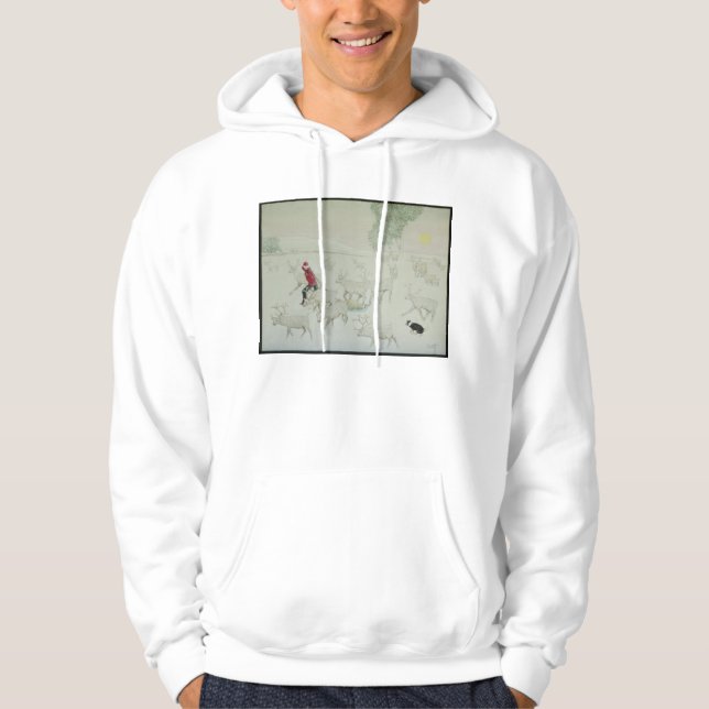 Bester Fuß vorwärts Hoodie (Vorderseite)