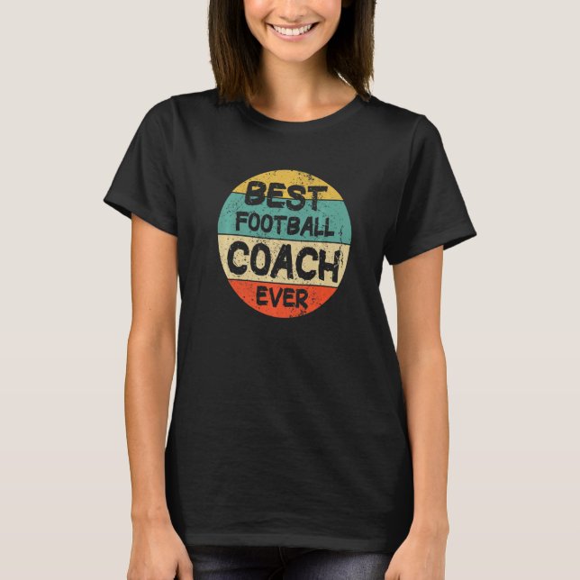 Bester Fußballtrainer je T-Shirt (Vorderseite)
