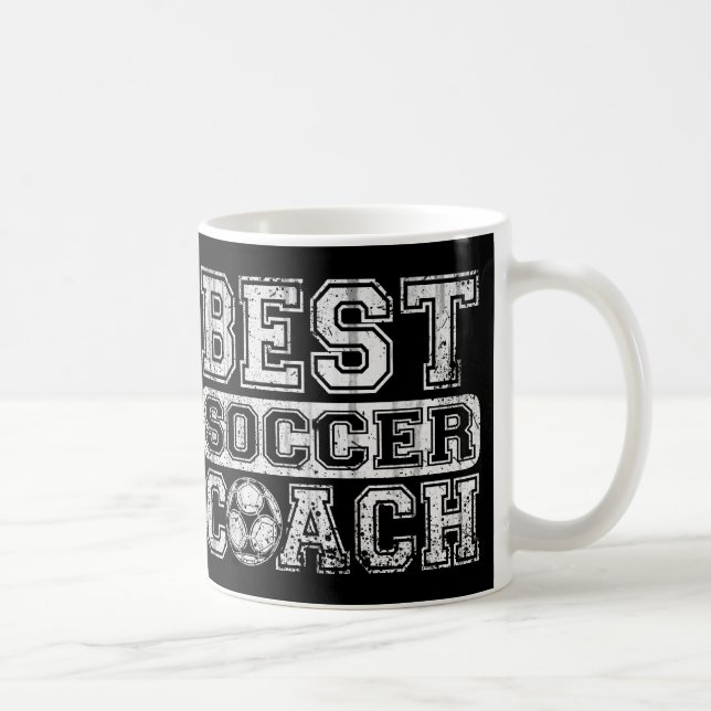 Bester Fußballtrainer Kaffeetasse (Rechts)