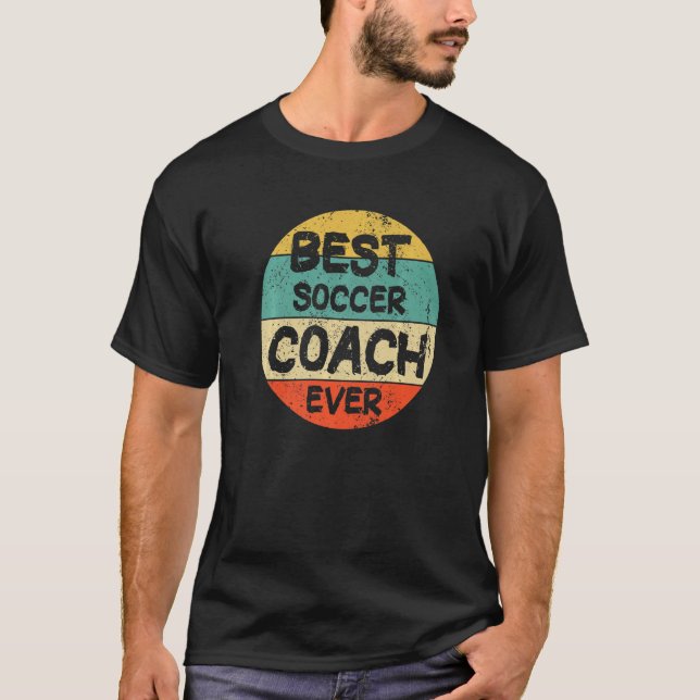 Bester Fußballtrainer überhaupt T-Shirt (Vorderseite)