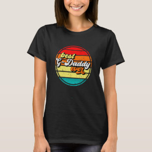 Bester G Daddy je Vater Großvater Retro Vinta T-Shirt