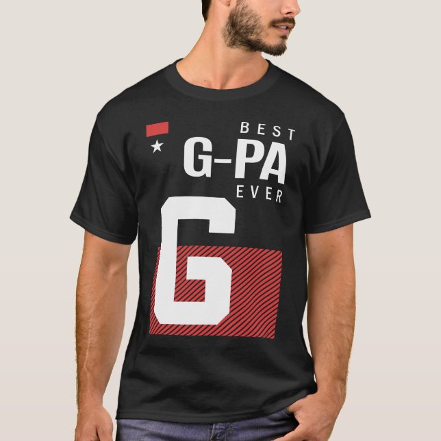 Bester G-Pa je T-Shirt (Vorderseite)