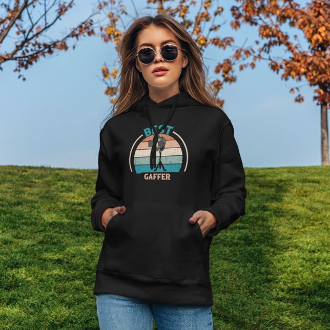 Bester Gaffer - Retro Hoodie (Von Creator hochgeladen)