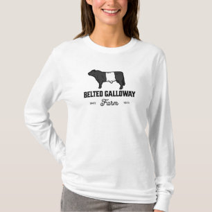 Bester Galloway Rasse Abzeichen Belties T- T-Shirt