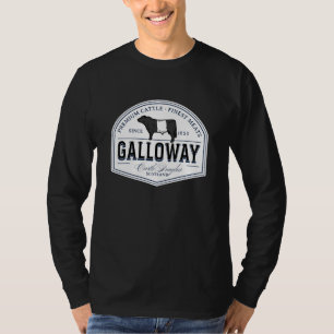 Bester Galloway Rasse Abzeichen Belties T- T-Shirt