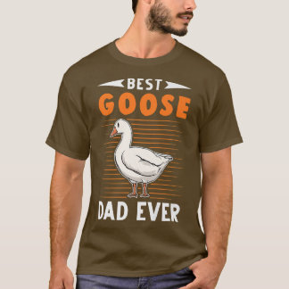 Bester Gänse-Vater je Bauer T-Shirt