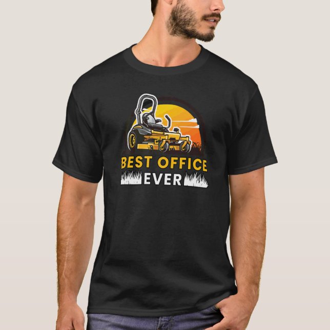 Bester Gartenbauer Büro Ever Hobbygarten T-Shirt (Vorderseite)