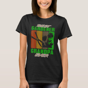 Bester Gärtner Opa Ever Gartenbau Landschaftsgärtn T-Shirt