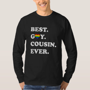 Bester Gay Cousin je Lgbtq Gay Pride T-Shirt