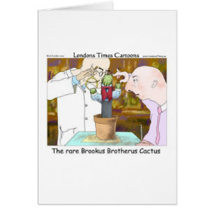 Bester gekleideter Kaktus Lustige T-Shirts Karten 