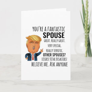 Bester Geschenk für den Ehepartner Karte