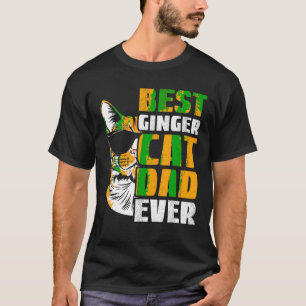 Bester Ginger Chat Vater je Cat Lover T Shirt
