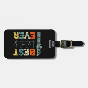 Bester Gitarrenpapa jemals den Besten Rockstar-Vat Gepäckanhänger