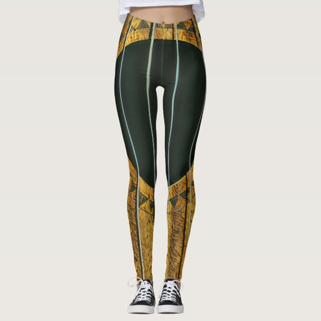 Bester Gitarrist aller Zeiten Leggings (Vorderseite)
