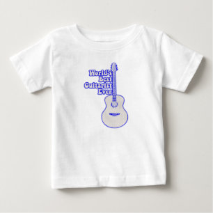Bester Gitarrist der Welt überhaupt. Vintage Blau Baby T-shirt