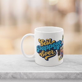 Bester Glück je | Großvater-Foto Kaffeetasse
