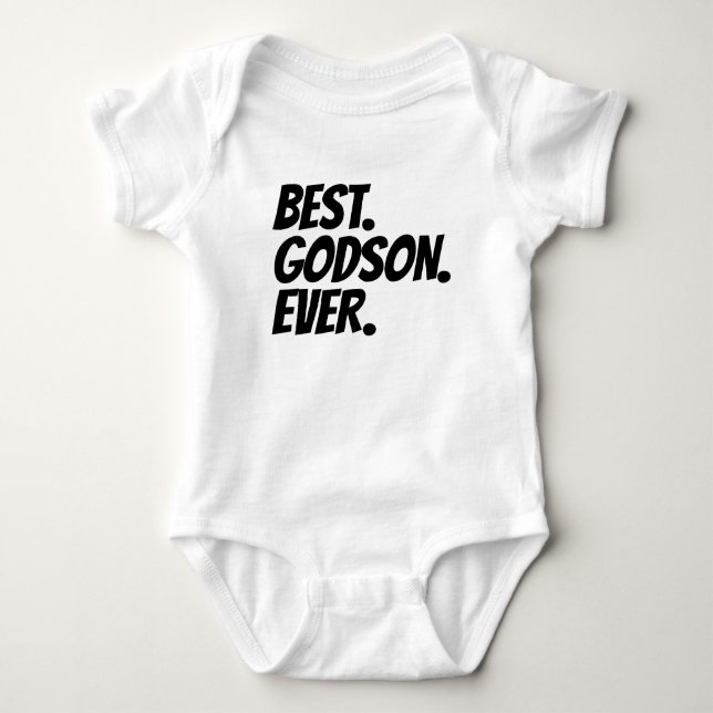 Bester Godson je Baby Strampler (Vorderseite)
