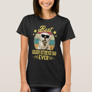 Bester Golden Retriever Vater Aller Zeiten Golden T-Shirt