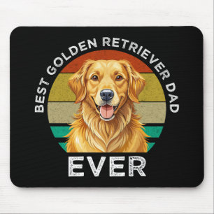 Bester Golden Retriever-Vater überhaupt Mousepad